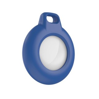 Breloczek do kluczy do Apple AirTag Secure Holder Keyring wodoodporny niebieski