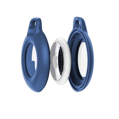 Breloczek do kluczy do Apple AirTag Secure Holder Keyring wodoodporny niebieski Breloczek do kluczy do Apple AirTag Secure Holder Keyring wodoodporny niebieski