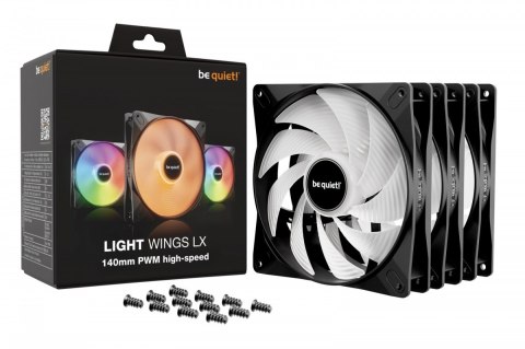 Wentylator Light WingsLX 140mm PWM H-S 3-pak