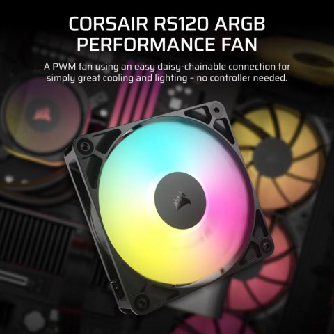 Wentylator RS120 ARGB 120mm Fan Single Pack Wentylator RS120 ARGB 120mm Fan Single Pack