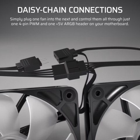 Wentylator RS120 ARGB 120mm Fan Single Pack Wentylator RS120 ARGB 120mm Fan Single Pack