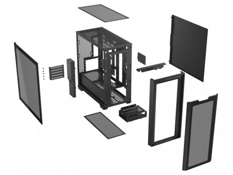 Obudowa A21 micro-ATX Czarna Obudowa A21 micro-ATX Czarna