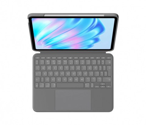 Etui Combo Touch iPad Air 11 M2 UK szary oksfordzki Etui Combo Touch iPad Air 11 M2 UK szary oksfordzki