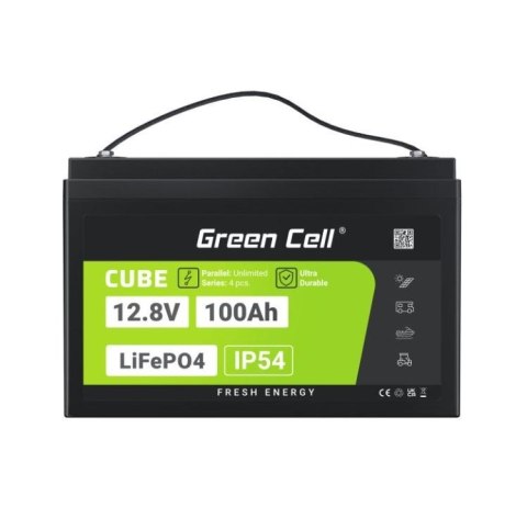 Akumulator LiFePO4 100Ah 12V/12.8V 1280Wh Akumulator LiFePO4 100Ah 12V/12.8V 1280Wh