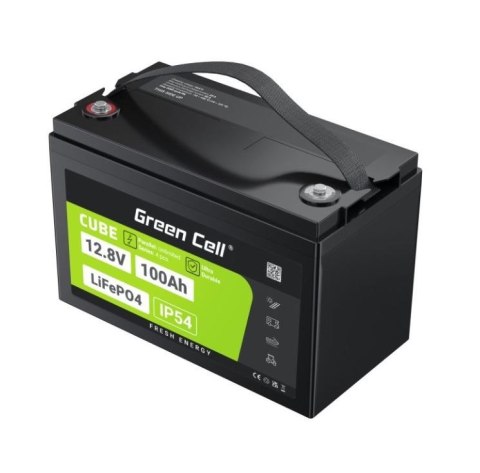 Akumulator LiFePO4 100Ah 12V/12.8V 1280Wh Akumulator LiFePO4 100Ah 12V/12.8V 1280Wh