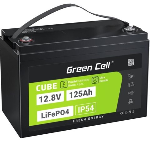 Akumulator LiFePO4 125Ah 12V/12.8V 1600Wh Akumulator LiFePO4 125Ah 12V/12.8V 1600Wh