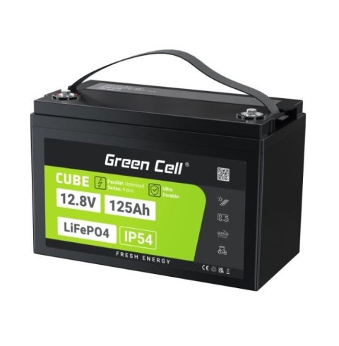 Akumulator LiFePO4 125Ah 12V/12.8V 1600Wh Akumulator LiFePO4 125Ah 12V/12.8V 1600Wh