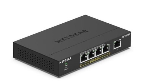 Przełącznik niezarządzalny GS305PP-300EUS 5PT POE/POE+ GIGE Przełącznik niezarządzalny GS305PP-300EUS 5PT POE/POE+ GIGE
