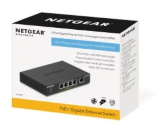Przełącznik niezarządzalny GS305PP-300EUS 5PT POE/POE+ GIGE