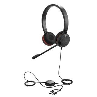Słuchawki Evolve 30 II USB-A amp C MS Stereo