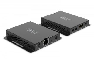 Przedłużacz/Extender HDMI 4K120Hz 40m po skrętce HDCP 2.3 IR EDID (zestaw)