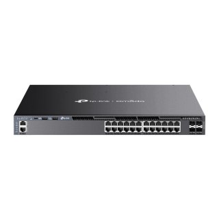 Przełącznik SG6428XHP switch zarządzalny 24 porty gigabitowe PoE+ 4 sloty SFP+ 10G