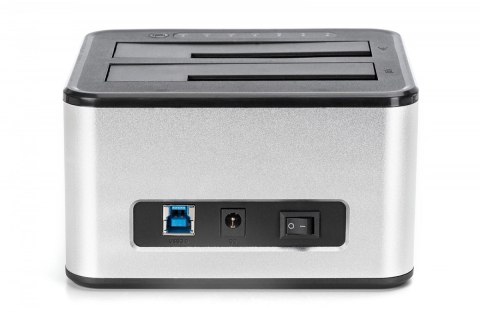 Stacja dokująca USB 3.0 Super Speed do 2x SSD/HDD 2.5/3.5" SATA III max.2x20TB z funkcją klonowania