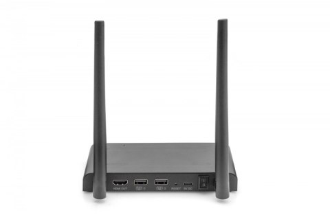 Przedłużacz/Extender KVM HDMI+USB bezprzewodowy 150m UHD 4K60Hz (odbiornik) Przedłużacz/Extender KVM HDMI+USB bezprzewodowy 150m UHD 4K60Hz (odbiornik)