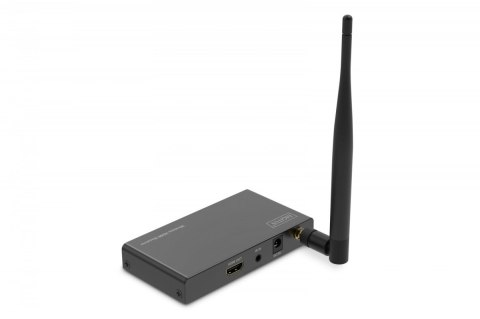 Przedłużacz/Extender splitter HDMI bezprzewodowy 100m 1080p 60Hz FHD 5GHz HDCP 1.3 (odbiornik) Przedłużacz/Extender splitter HDMI bezprzewodowy 100m 1080p 60Hz FHD 5GHz HDCP 1.3 (odbiornik)