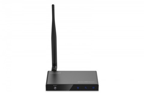 Przedłużacz/Extender splitter HDMI bezprzewodowy 100m 1080p 60Hz FHD 5GHz HDCP 1.3 (odbiornik) Przedłużacz/Extender splitter HDMI bezprzewodowy 100m 1080p 60Hz FHD 5GHz HDCP 1.3 (odbiornik)