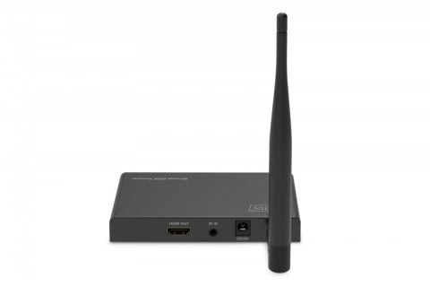 Przedłużacz/Extender splitter HDMI bezprzewodowy 100m 1080p 60Hz FHD 5GHz HDCP 1.3 (odbiornik) Przedłużacz/Extender splitter HDMI bezprzewodowy 100m 1080p 60Hz FHD 5GHz HDCP 1.3 (odbiornik)