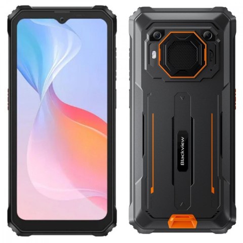 Smartfon BV6200 Pro 4G 6/128GB IP69K głośnik 98db Pomarańczowy
