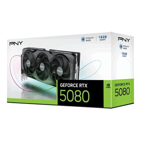 Karta graficzna GeForce RTX 5080 3F 16GB VCG508016TFXPB1 Karta graficzna GeForce RTX 5080 3F 16GB VCG508016TFXPB1