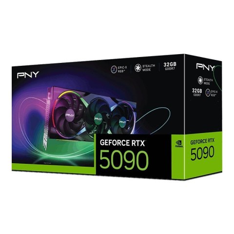 Karta graficzna GeForce RTX 5090 ARGB 3F 32GB VCG509032TFXXPB1 Karta graficzna GeForce RTX 5090 ARGB 3F 32GB VCG509032TFXXPB1