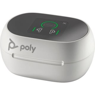 Etui do ładowania białe z ekranem dotykowym Voyager Free 60+ UC do adaptera BT700 USB-A 8L587AA
