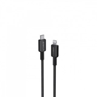 Kabel 322 USB-C do Lightning oplot 1.8m czarny