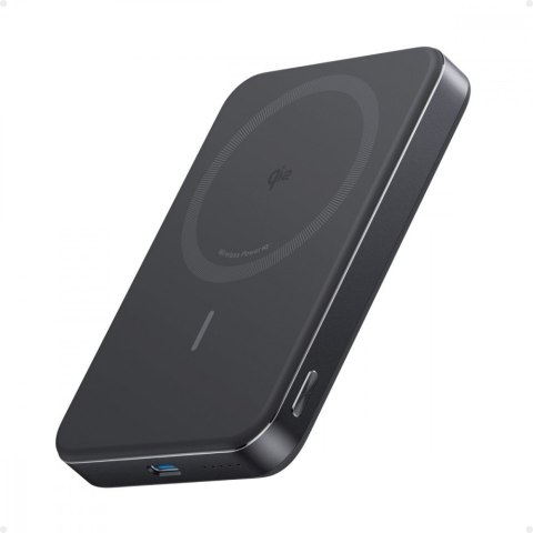 Powerbank indukcyjny MagGo 10000mAh czarny