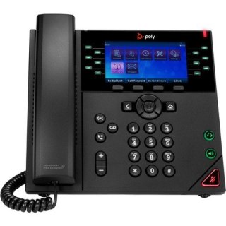 Telefon IP 12-liniowy OBi VVX 450 z zasilaczem obsługą zasilania PoE 89K71AA#ABB