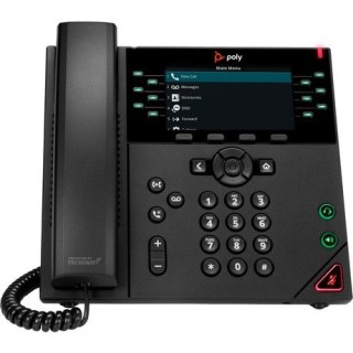 Telefon IP 12-liniowy VVX 450 z obsługą zasilania PoE 8B1L7AA#AC3