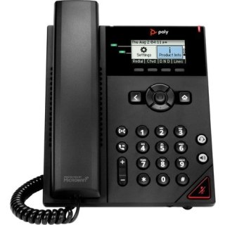 Telefon IP 2-liniowy OBi VVX 150 z zasilaczem obsługą zasilania PoE 911N2AA