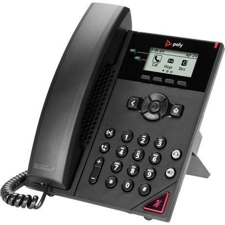 Telefon IP 2-liniowy VVX 150 z obsługą zasilania PoE 911N0AA Telefon IP 2-liniowy VVX 150 z obsługą zasilania PoE 911N0AA