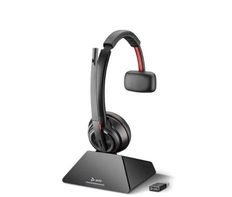 Zestaw słuchawkowy Savi 8210 UC z certyfikatem Microsoft Teams DECT 1880-1900 MHz USB-A 8D3F1AA#ABB Zestaw słuchawkowy Savi 8210 UC z certyfikatem Microsoft Teams DECT 1880-1900 MHz USB-A 8D3F1AA#ABB
