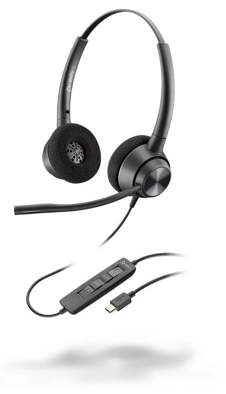 Zestaw słuchawkowy stereofoniczny EncorePro 320 USB-C TAA 767F9AA Zestaw słuchawkowy stereofoniczny EncorePro 320 USB-C TAA 767F9AA