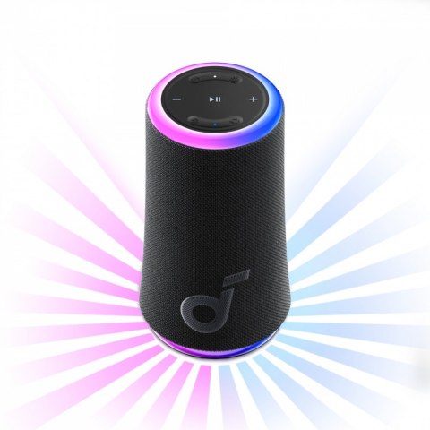 Głośnik Soundcore Glow RGB USB-C Bluetooth czarny