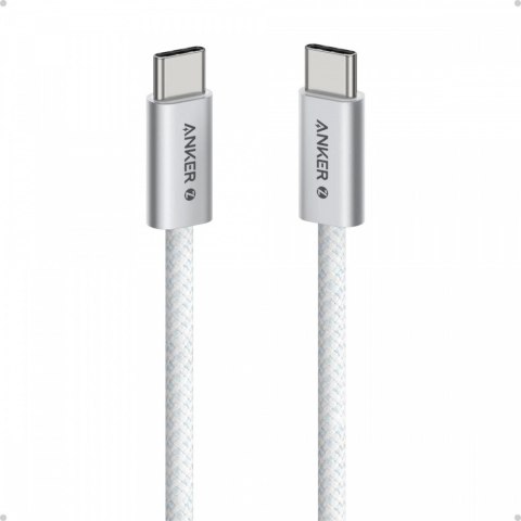 Kabel Zolo USB-C do USB-C 240W oplot 0.9m biały