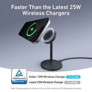 Ładowarka magnetyczna MagGo 15W czarna