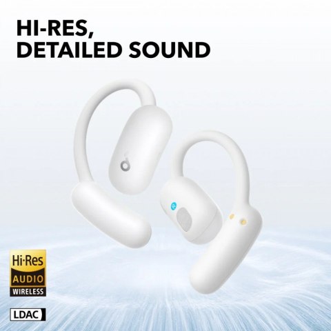 Słuchawki bezprzewodowe Soundcore Aero Fit 2 Bluetooth białe
