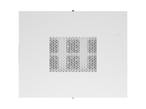 Szafa instalacyjna rack stojąca 19 cali 15U 800x1000 drzwi perforowane LCD szara (Flat pack)