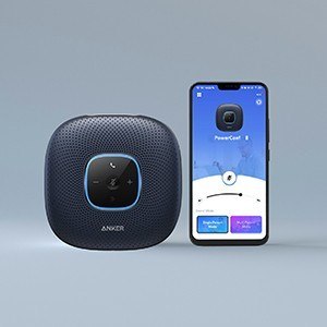 Zestaw głośnomówiący PowerConf Bluetooth Niebieski Zestaw głośnomówiący PowerConf Bluetooth Niebieski