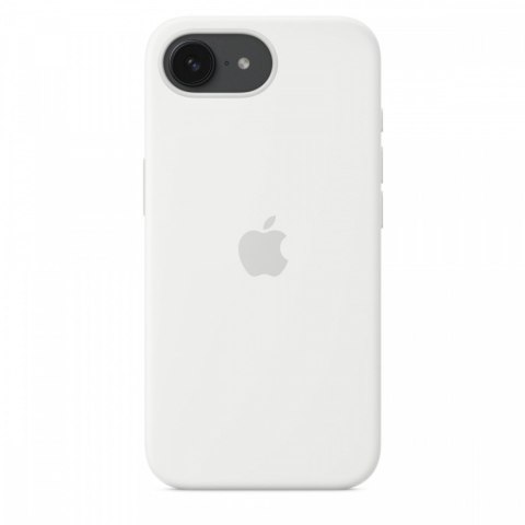 Etui silikonowe do iPhonea 16e - białe