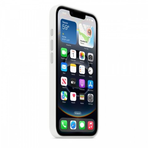 Etui silikonowe do iPhonea 16e - białe