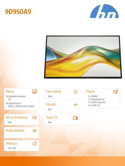 Monitor S5 Pro 527pq QHD No Stand MNTR 9D9S0A9#ABB