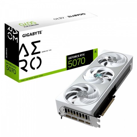 Karta graficzna GeForce RTX 5070 AERO OC 12GB GDDR7 192bit HDMI/3DP Karta graficzna GeForce RTX 5070 AERO OC 12GB GDDR7 192bit HDMI/3DP