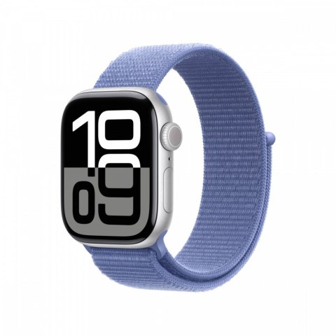 Opaska sportowa w kolorze błękitnego hiacyntu do koperty 42 mm Opaska sportowa w kolorze błękitnego hiacyntu do koperty 42 mm
