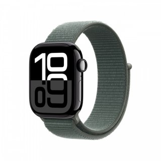 Opaska sportowa w kolorze szałwii do koperty 42 mm