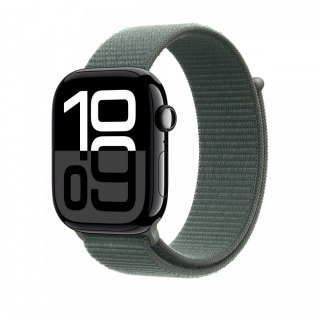 Opaska sportowa w kolorze szałwii do koperty 46 mm