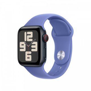 Pasek sportowy w kolorze błękitnego hiacyntu do koperty 40 mm - rozmiar M/L