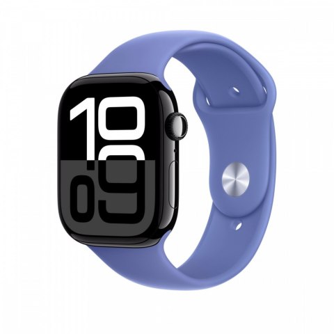 Pasek sportowy w kolorze błękitnego hiacyntu do koperty 46 mm - rozmiar S/M Pasek sportowy w kolorze błękitnego hiacyntu do koperty 46 mm - rozmiar S/M
