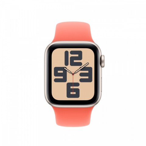 Pasek sportowy w kolorze mandarynkowym do koperty 40 mm - rozmiar S/M Pasek sportowy w kolorze mandarynkowym do koperty 40 mm - rozmiar S/M