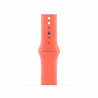 Pasek sportowy w kolorze mandarynkowym do koperty 42 mm - rozmiar M/L